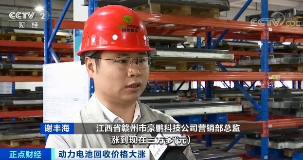 赣州市新能源汽车动力电池研发与制造企业